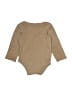 Hb 100% Cotton Tan Long Sleeve Onesie 18-24 MO / 24 MO - photo 2