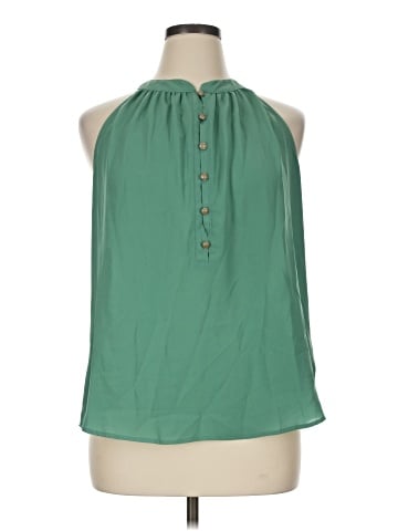 Eva Mendes by New York & Company Sleeveless Blouse (view 1)