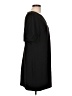Express Solid Black Casual Dress Size L - photo 4