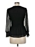 Laundry by Shelli Segal 100% Polyester Black Long Sleeve Blouse Size M - photo 2