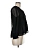Laundry by Shelli Segal 100% Polyester Black Long Sleeve Blouse Size M - photo 4