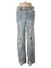 Inc Denim Hearts Blue Jeans Size 6 - photo 1