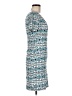 Mudd Print Teal Casual Dress Size M - photo 4