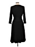 AB Studio Solid Black Casual Dress Size L - photo 2