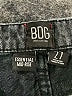 BDG 100% Cotton Hearts Black Denim Shorts Size 27 waist - photo 3