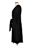 AB Studio Solid Black Casual Dress Size L - photo 5