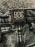 BDG Black Denim Shorts Size 28 waist - photo 3