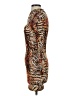 UNIF Animal Print Brown Cocktail Dress Size XS - photo 5