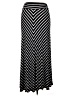 Merona Chevron-herringbone Black Formal Skirt Size L - photo 2