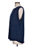 Amour Vert Blue Sleeveless Blouse Size L - photo 5