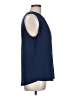 Amour Vert Blue Sleeveless Blouse Size L - photo 4