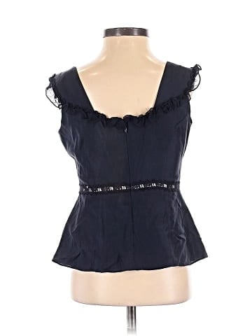 Nanette Lepore Sleeveless Silk Top (view 2)