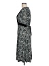 Connected Apparel Print Teal Cocktail Dress Size 10 - photo 5