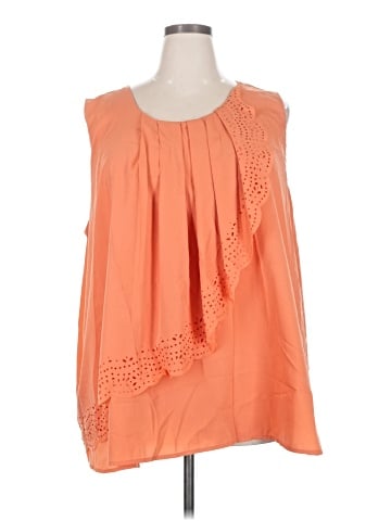 Roaman's Sleeveless Blouse (view 1)