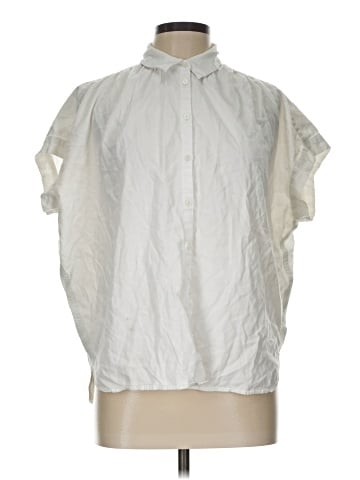 Madewell Central Shirt in Pure White (view 1)