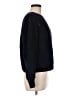 H&M 100% Polyester Solid Black Pullover Sweater Size M - photo 4