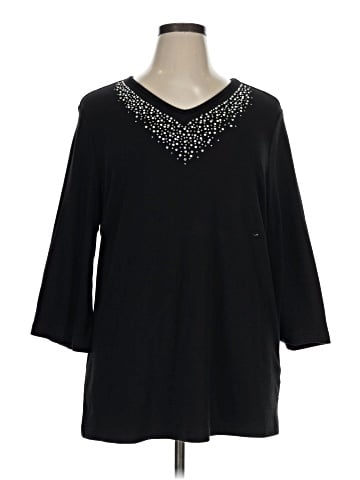 Quacker Factory 3/4 Sleeve Top (view 1)