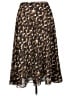 Coldwater Creek 100% Polyester Animal Print Brown Casual Skirt Size M - photo 2