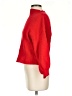 Line & Dot Solid Red Turtleneck Sweater Size S - photo 5