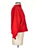 Line & Dot Solid Red Turtleneck Sweater Size S - photo 4