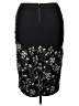 Alfani Floral Black Formal Skirt Size L - photo 2