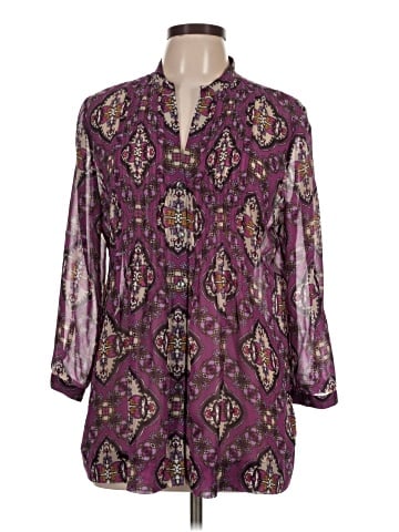 Charter Club 3/4 Sleeve Blouse (view 1)