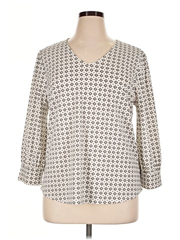 Adrianna Papell 3/4 Sleeve T-Shirt (view 1)