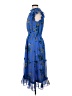 CeCe 100% Polyester Blue Cocktail Dress Size S - photo 5