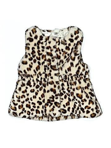 Little Me Faux Fur Vest (view 1)