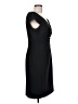 Ellen Tracy Solid Black Cocktail Dress Size 10 - photo 4