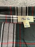 Per Se 100% Rayon Plaid Black 3/4 Sleeve Button-Down Shirt Size 1X - photo 7