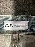 Zara Chevron-herringbone Blue Jeans Size 2 - photo 7