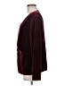 Patra Burgundy Long Sleeve Blouse Size M - photo 5