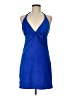 Mossimo 100% Spandex Blue Cocktail Dress Size M - photo 1