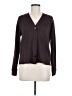 Splendid Brown Long Sleeve Blouse Size M - photo 1