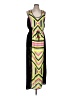 MICHAEL Michael Kors 100% Polyester Graphic Black Casual Dress Size 10 - photo 1