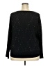 Chico's Stars Black Pullover Sweater Size XXL (4) - photo 2