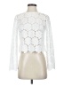 Kate Spade New York 100% Polyester Ivory Long Sleeve Blouse Size 00 - photo 1