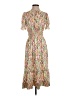 THML Paisley Tan Casual Dress Size XS - photo 1
