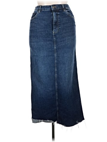 Zara Denim Skirt (view 1)