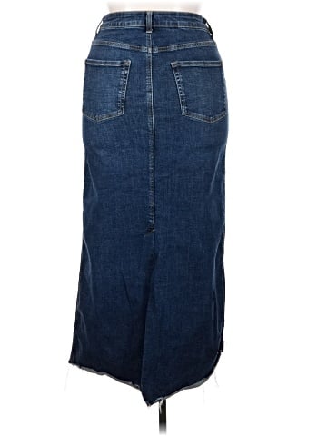 Zara Denim Skirt (view 2)