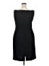 Studio 1 100% Polyester Solid Black Cocktail Dress Size 18 - photo 2