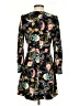 Ann Taylor LOFT Paisley Black Casual Dress Size 2 Petite - photo 2
