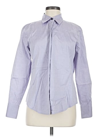 Linda Allard Ellen Tracy Long Sleeve Button-Down Shirt (view 1)