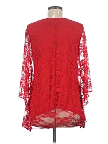 Brittany Black 3/4 Sleeve Blouse (view 2)