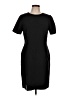 Theory Solid Black Casual Dress Size 10 - photo 1