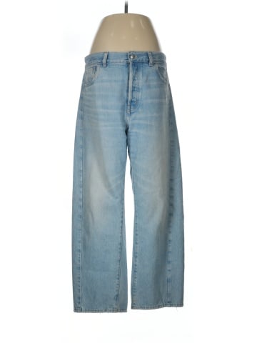 Madewell Pieced Barrel-Leg Jeans in Foster Wash (view 1)