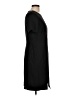 Theory Solid Black Casual Dress Size 10 - photo 4