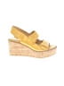 Donald J Pliner Yellow Wedges Size 7 1/2 - photo 1