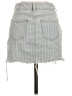PacSun 100% Cotton Blue Denim Skirt Size 24 waist - photo 2